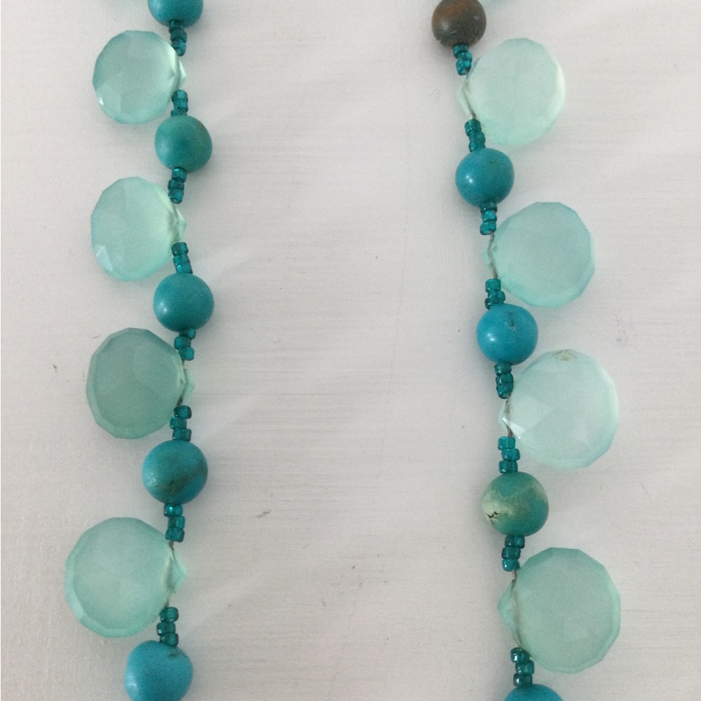 Crystal & Glass Beaded Necklace